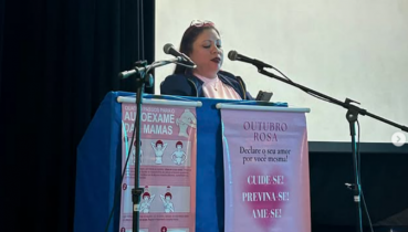 Encontro Outubro Rosa promove conscientizao sobre a sade da mulher em Mariana Pimentel