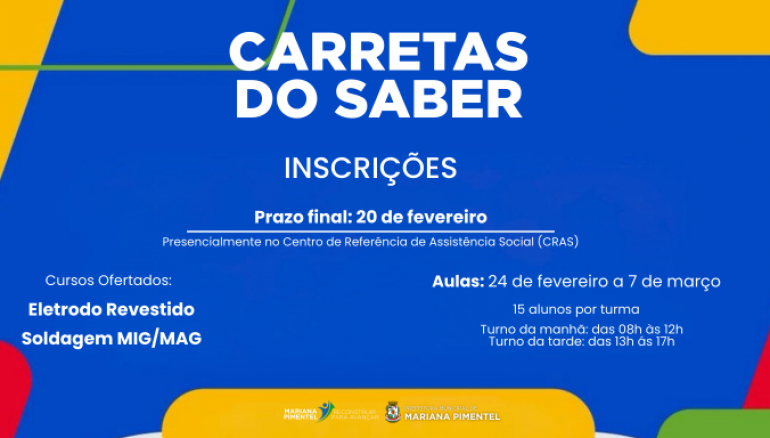 Carretas do Saber em Mariana Pimentel!